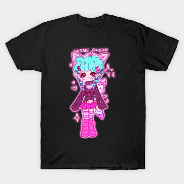 scene queen T-Shirt by essiethestrange